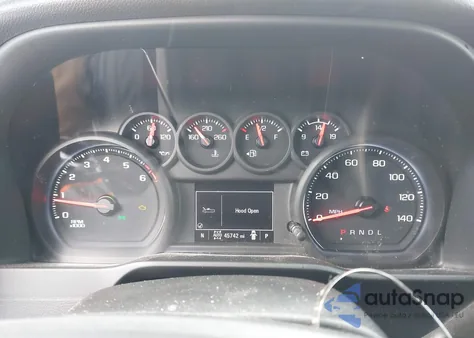 2021 Chevrolet Silverado 1500 4Wd Short Bed Custom Trail Boss z USA, uszkodzony, nr VIN 1GCPYCEHXMZ234719